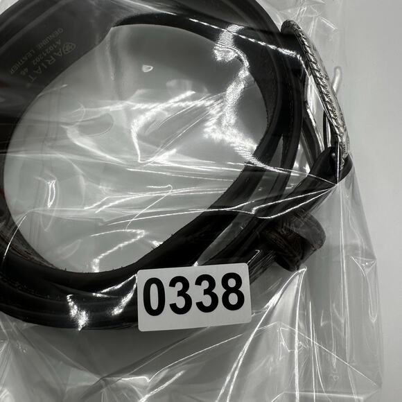 Ariat Leather Belt Mens Size 46 A10004305 - Picture 7 of 7